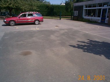 schoo; childrens playground games markings